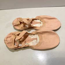 Bloch Pink Unisex Ballet Shoes used see pics