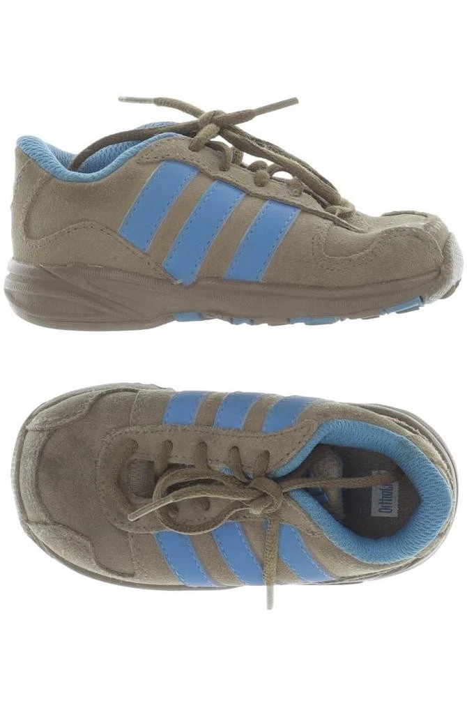 Adidas scarpa da bambino ragazzo sneaker sandalo scarpa bassa taglia EU 21 beige #l646g0j