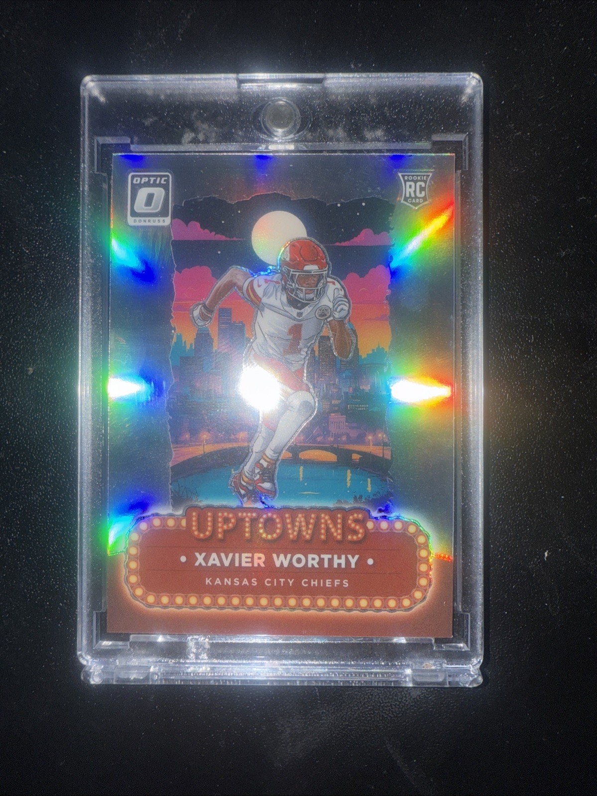 2024 Panini Donruss Optic - Uptowns Xavier Worthy #7 (RC)