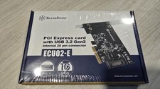 Silverstone SST-ECU02-E USB 3.2 Gen 2 Internal 20Pin Key-A PCIe Card