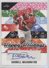 2025 Leaf Holiday Darnell Washington #BA-DW1 Auto 4z8