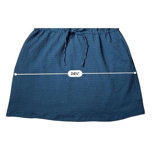 Abito copricostume Cupshe blu stropicciato Dolman con coulisse in vita GRANDE bohemien nuovo con etichette - Foto 9 di 16