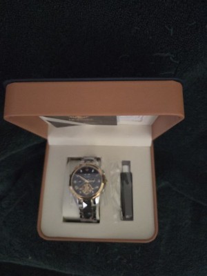 Oupinke Luxury Automatic Watch with Gold Band In Gift Box***NIB***
