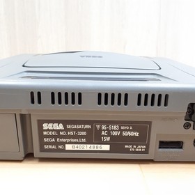 Japanese SEGA SATURN Console bundle with 2 controllers 6 Games & memory NTSC-J