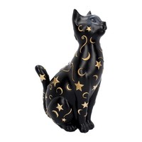 Nemesis Now B4058K8 Felis 26Cm Figurine, Resin, Black