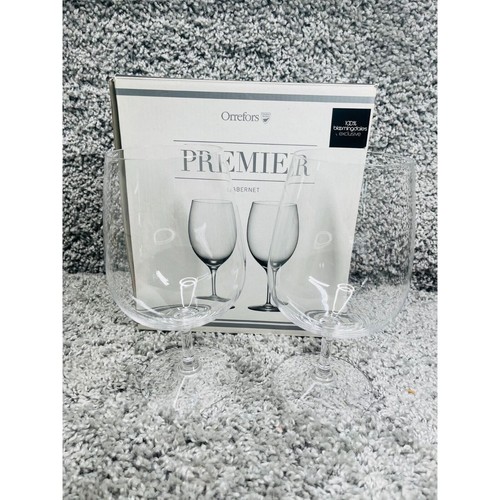 Orrefors Cabernet Glass Premier Clear Pack of 2 - Picture 2 of 12