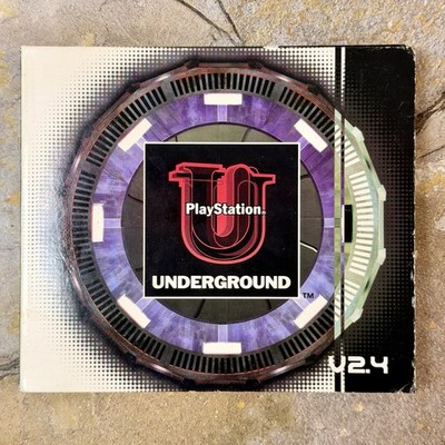 PlayStation Underground V2.4 Demo Discs - Sony PlayStation 1 PS1 PSX