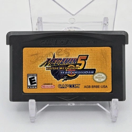 Mega Man Battle Network 5 Team Protoman Nintendo Game Boy Advance Authentic