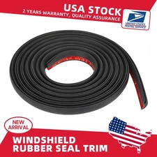 3m Car Seal Under Front Windshield Panel Sealed Trim Moulding Strip Kit Rubber