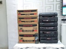 Aiwa MX-Z9400M Hi-Fi Stereo Stack System With Remote Hi-Fi Separates