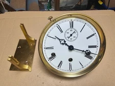 KIENINGER Wall Clock Movement works 7 1/4" Dial CHIME and STRIKE German Wall Clo