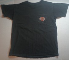 Vintage Harley Davidson T Shirt Mens XL Barnett USA Made El Paso Texas Year 1997