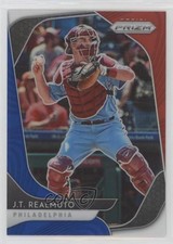 2020 Panini Prizm Tier II Red White & Blue Prizm JT Realmuto #172 0c7g