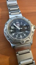 Luminox Swiss Series 8000 Professional Diver Wrist Watch, Working.