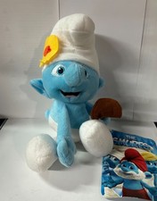 The Smurfs 9'' Vanity Smurf Plush Stuffed Animal New With Tag