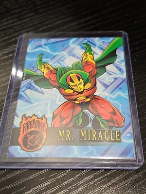 1996 Fleer DC Outburst: Firepower Mr Miracle #70 0t2