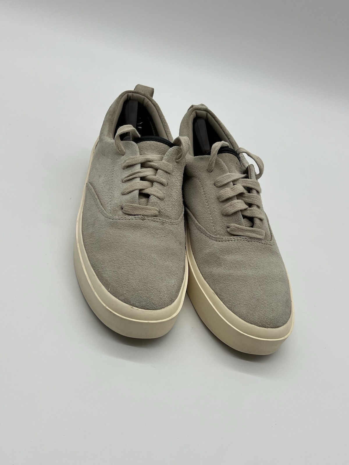 FEAR OF GOD 101 BONE Men’s Sz 44 US 11 Taupe Suede Lace Up Sneakers FOG  $700