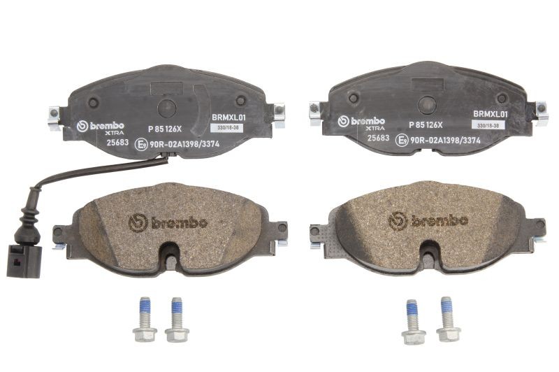 Brake Pads Set fits SKODA SUPERB Mk3 Front 2015 on Brembo 5Q0698151 5Q0698151A - Image 67