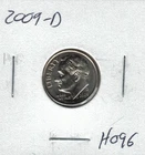 2009 D Roosevelt Dime H096 !!!Free Shipping!!!