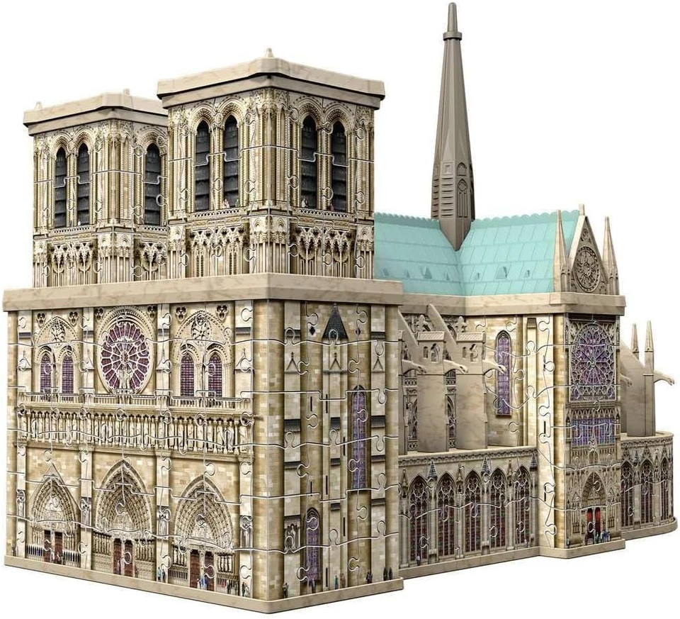 Notre Dame - Puzzle 3D Building Maxi - Immagine 3 di 4
