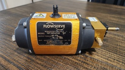 Flowserve Worcester Series 39 Pneumatic Actuator 10F39SW24D R7 w/ Solenoid Valve