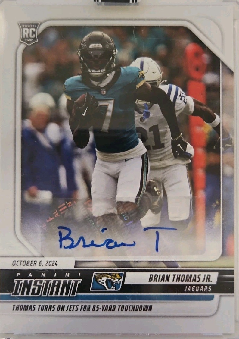 2024 Panini Instant - Brian Thomas Jr. #72 Autographs /99 (AU, RC)