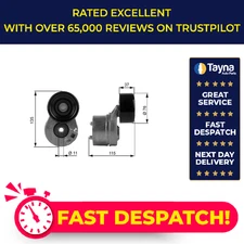 Aux Belt Tensioner fits FORD TRANSIT TDCi 2.4D 00 to 06 Drive V-Ribbed Gates New