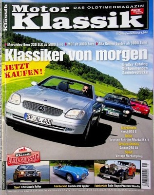 5) Motor Klassik 11/2010 - Audi Sport quattro S1 E2  - Tips für Datsun 280 ZX Ge