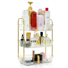 3-Tier Bathroom Organizer Countertop   Makeup, Perfume, and Skincare Stora