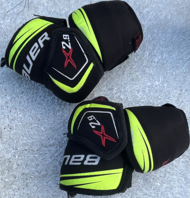 Bauer Vapor X2.9 Ice Hockey Elbow Pads Medium Right Padded Adjustable Black