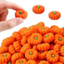 Yexiya 32 Pcs Pumpkin Mini Erasers Bulk Fall Novelty Party Pencil 3D Eraser H...