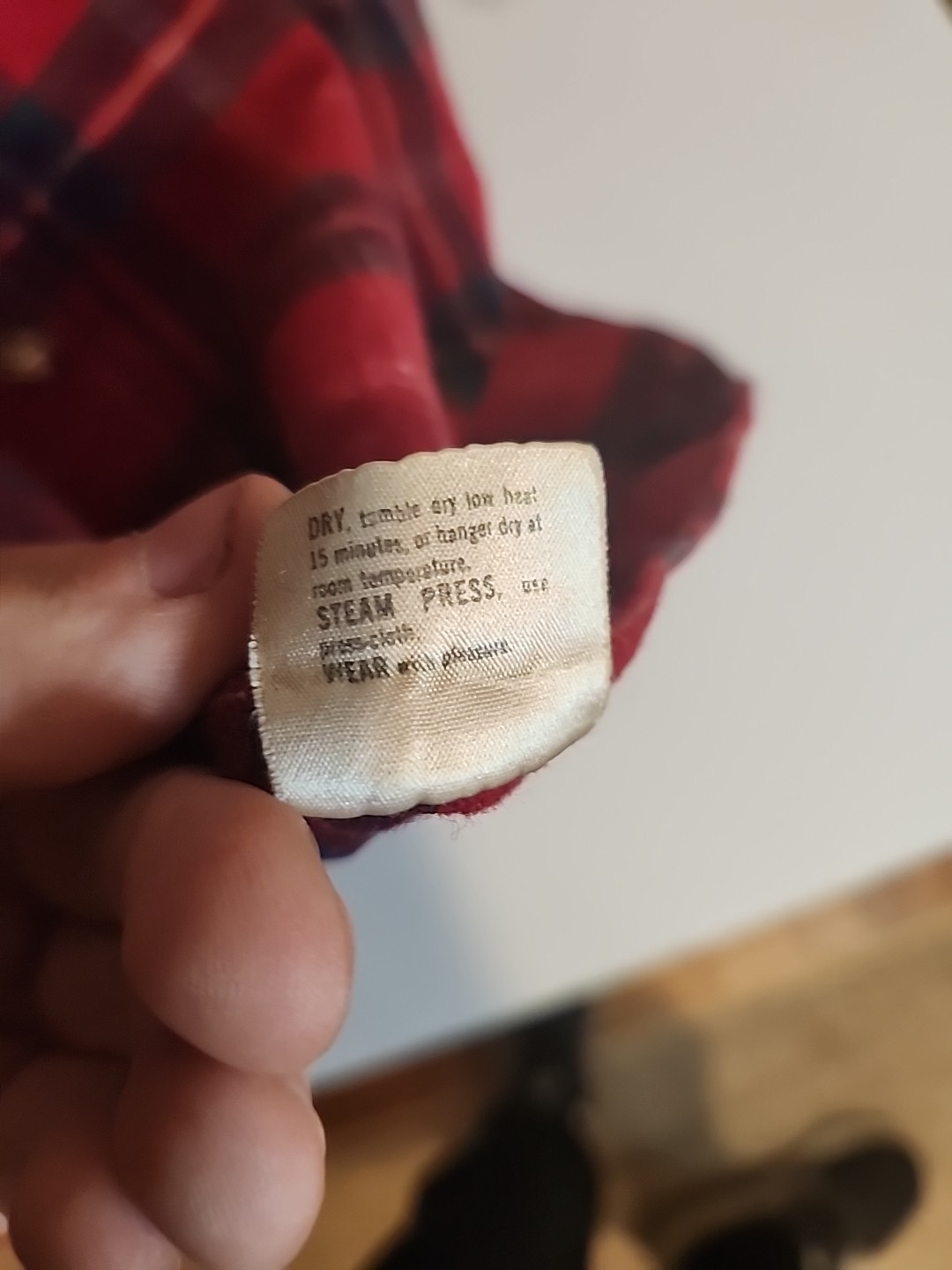 Vintage Pendleton Wool Button Down  Shirt Red Siz… - image 3