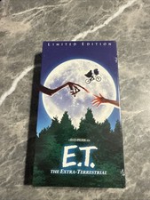 E.T. The Extra-Terrestrial VHS, 2002, 20th Anniversary Limited Edition...