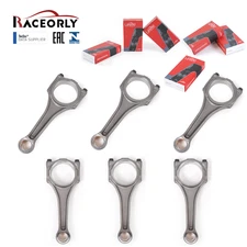 RACEORLY 6* Connecting Rod Set For VW Touareg Audi S5 A6 A7 Q7 3.0T 06E198401E
