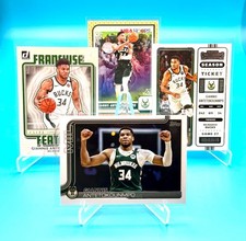🔥Giannis Antetokounmpo Lot! Franchise Features + Season Ticket + Hoops Orange!