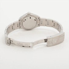 Rolex Oyster Perpetual 28 276200 SS SS AT pistachio dial oyster bracelet 4