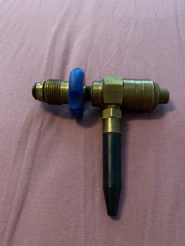 Heavy Duty Brass Helium Balloon Inflator Outlet 4-4.75 Bar MAX WP 230 BAR