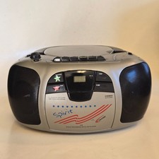 FOR PARTS - Califone International 1776 Spirit CD/Radio/Cassette Boombox