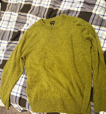 Crewcuts Boys Green 100 Cashmere Knit Crew Neck Pullover Sweater 12-13Y