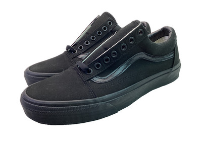 Vans Old School Black Canvas VN-0D3HBKA Men's Size 9 US NIB
