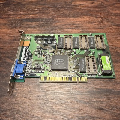 Diamond Stealth 3D 2000 2MB PCI Video Card S3 Virge