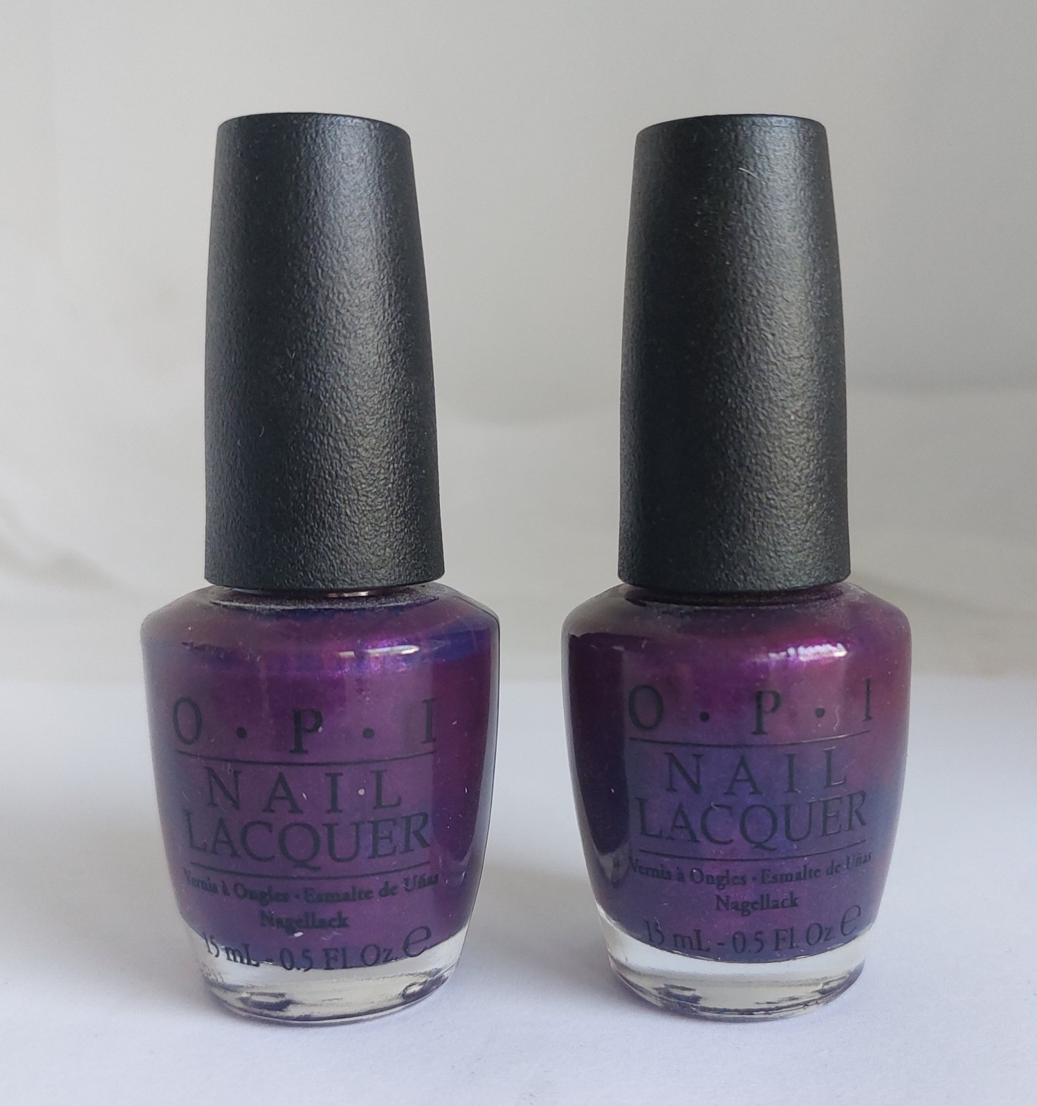 Vernis OPI Louvre me, Louvre me not à séchage rapide et haute brillance violette