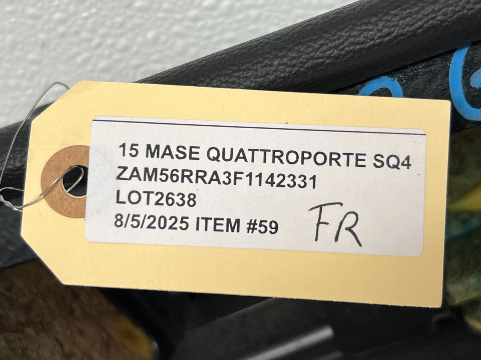 ⭐14-17 MASERATI QUATTROPORTE FRONT RIGHT PASS SIDE DOOR PANEL COVER OEM LOT2638