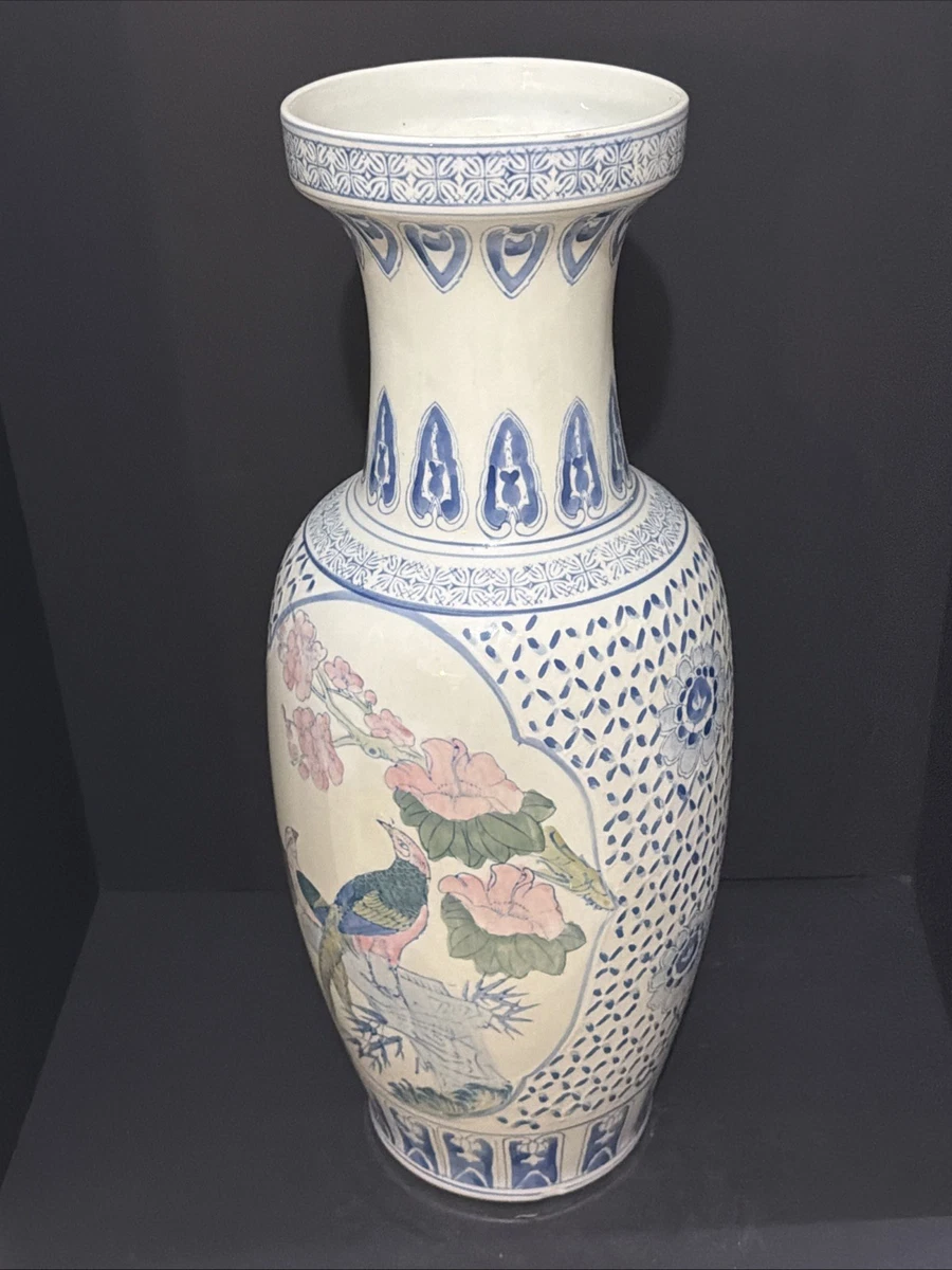 亚洲地板花瓶收藏中国花瓶、罐子(1900-现在) | eBay