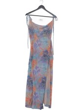Weekday A-Line Maxi Dress L in Multi