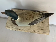 OLD RARE MALLARD DRAKE DECOY/WOOD/HUNTING