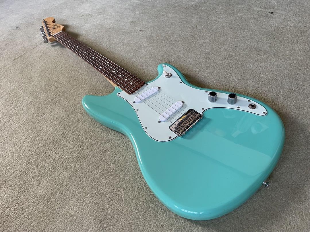 ギター Fender Player Duo Sonic Sea Foam Green Fender - Player Duo-Sonic™ Seafoam Green 014-4013-573