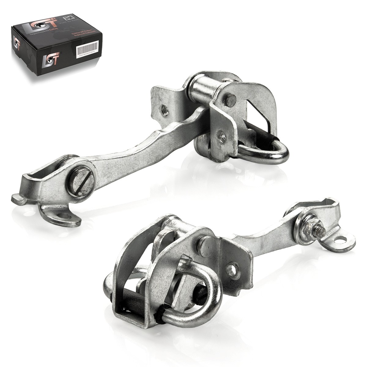 2X Door Hinge Door Stop Door Brake Front For FIAT PALIO 178 WEEKEND
