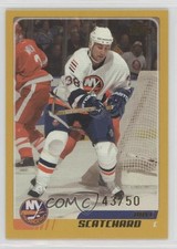 2003-04 Topps Gold /50 Dave Scatchard #98