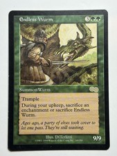 Endless Wurm Urza's Saga 249 Regular MTG Card LP-NM